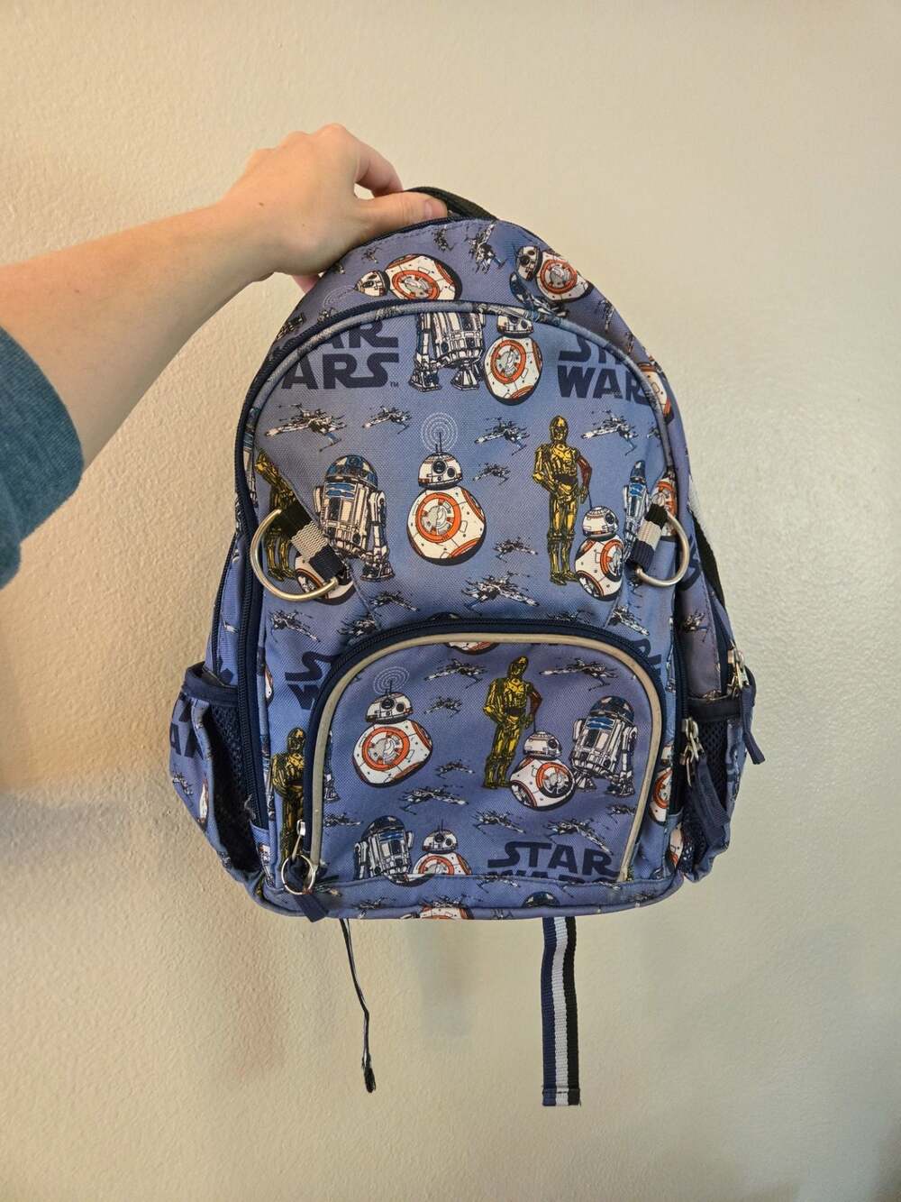 Pottery Barn Kids Star Wars Droids Backpack